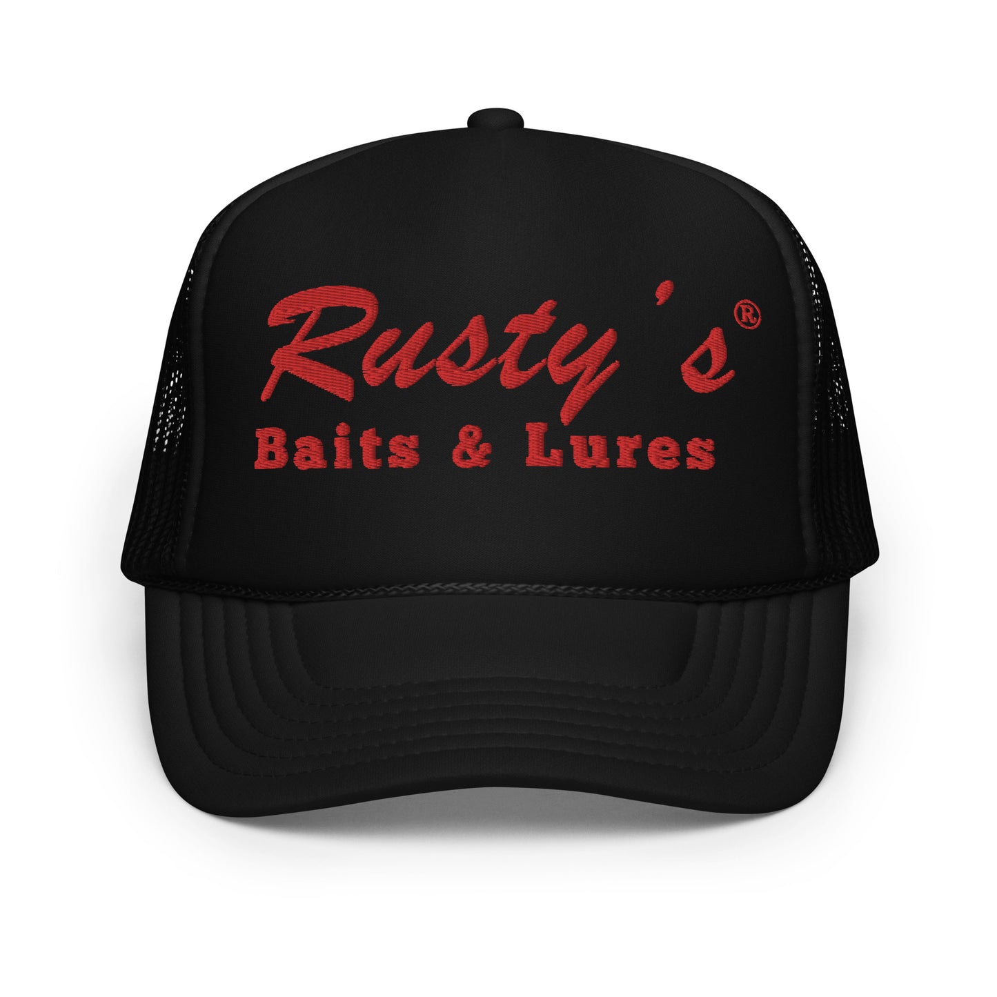 "Rusty's Baits and Lures" Foam trucker hat